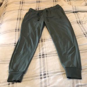 Women’s Nike green joggers